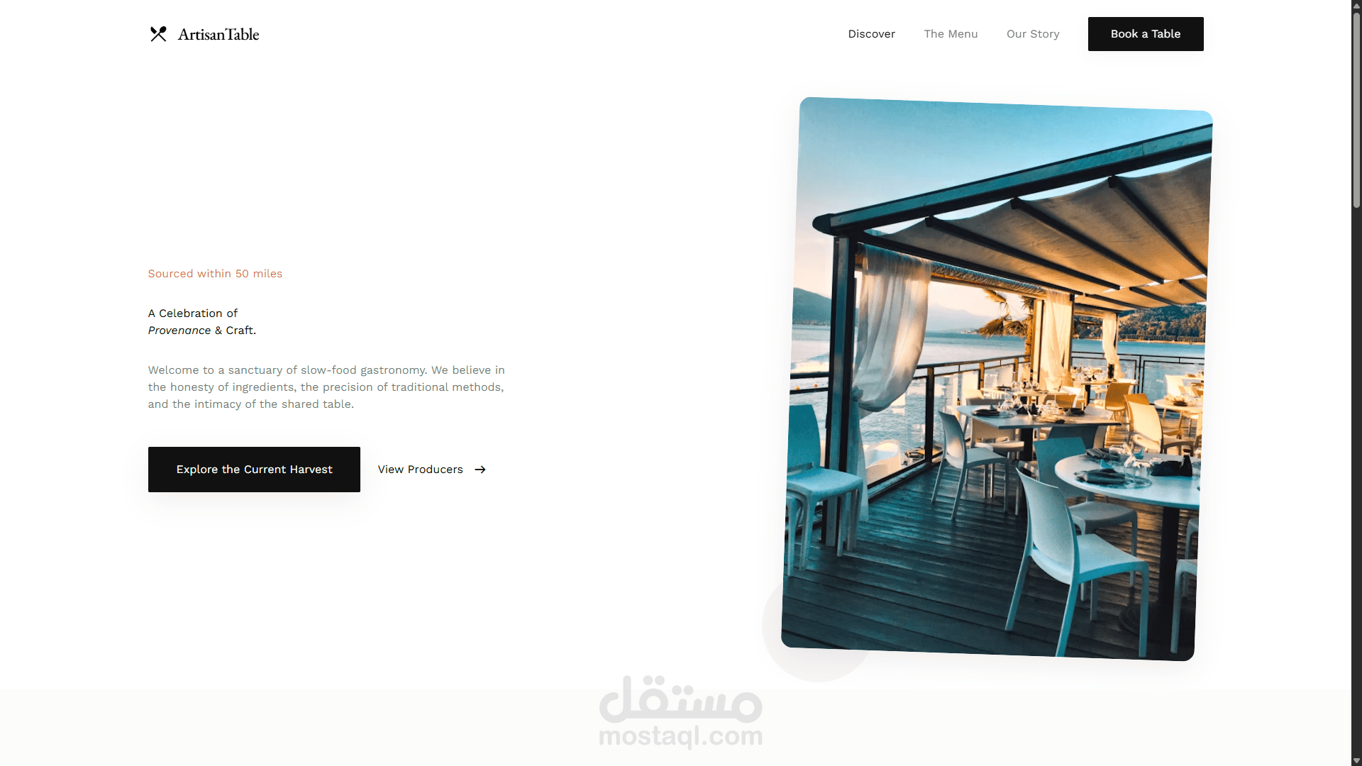 برمجة صفحات هبوط (Landing Pages) احترافية وتفاعلية