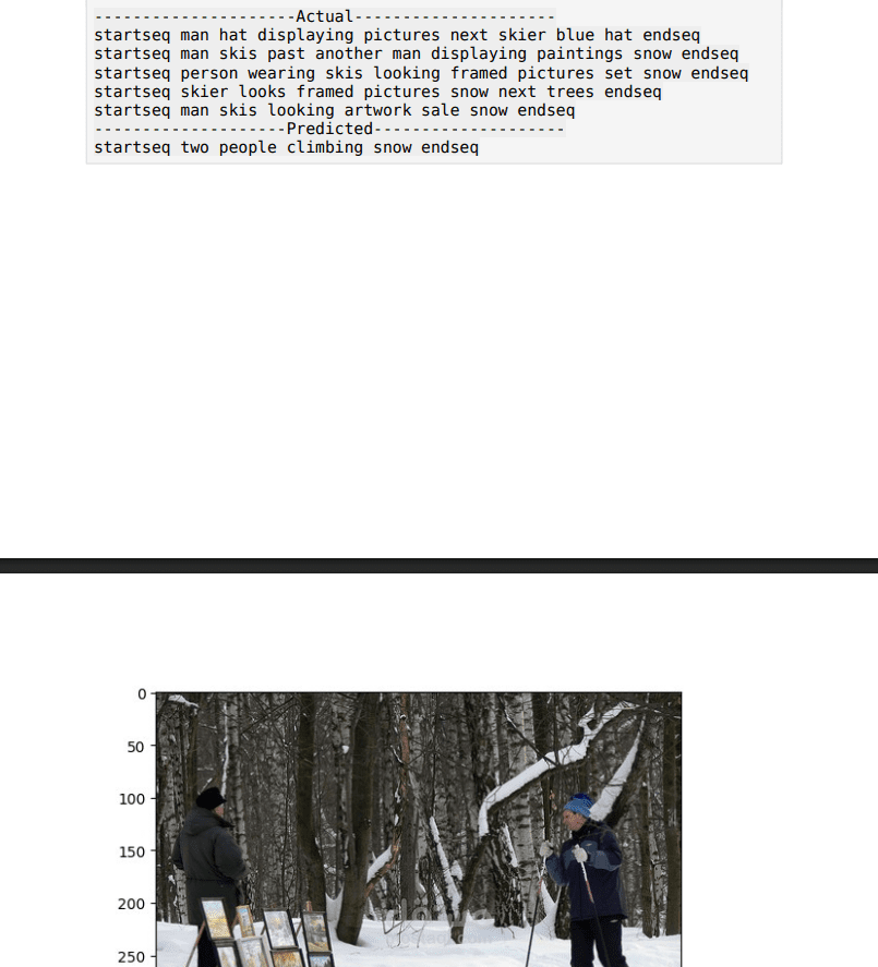 Image Captioning System using Deep Learning