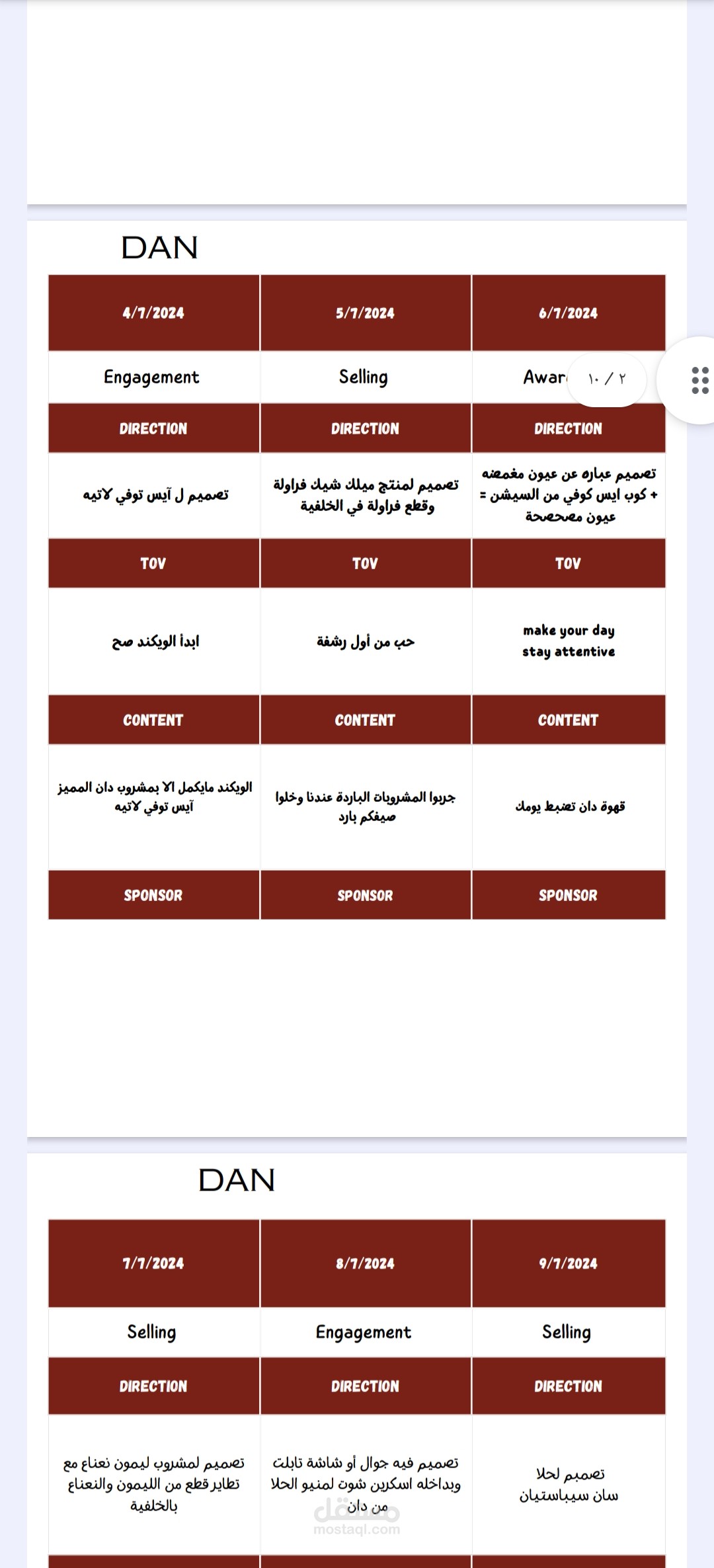 بلان شهريه