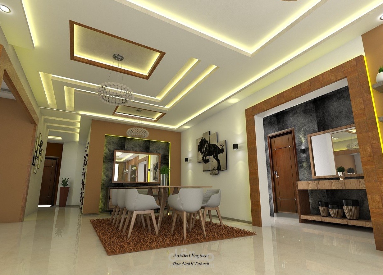تصميم داخلي لشقة سكنية