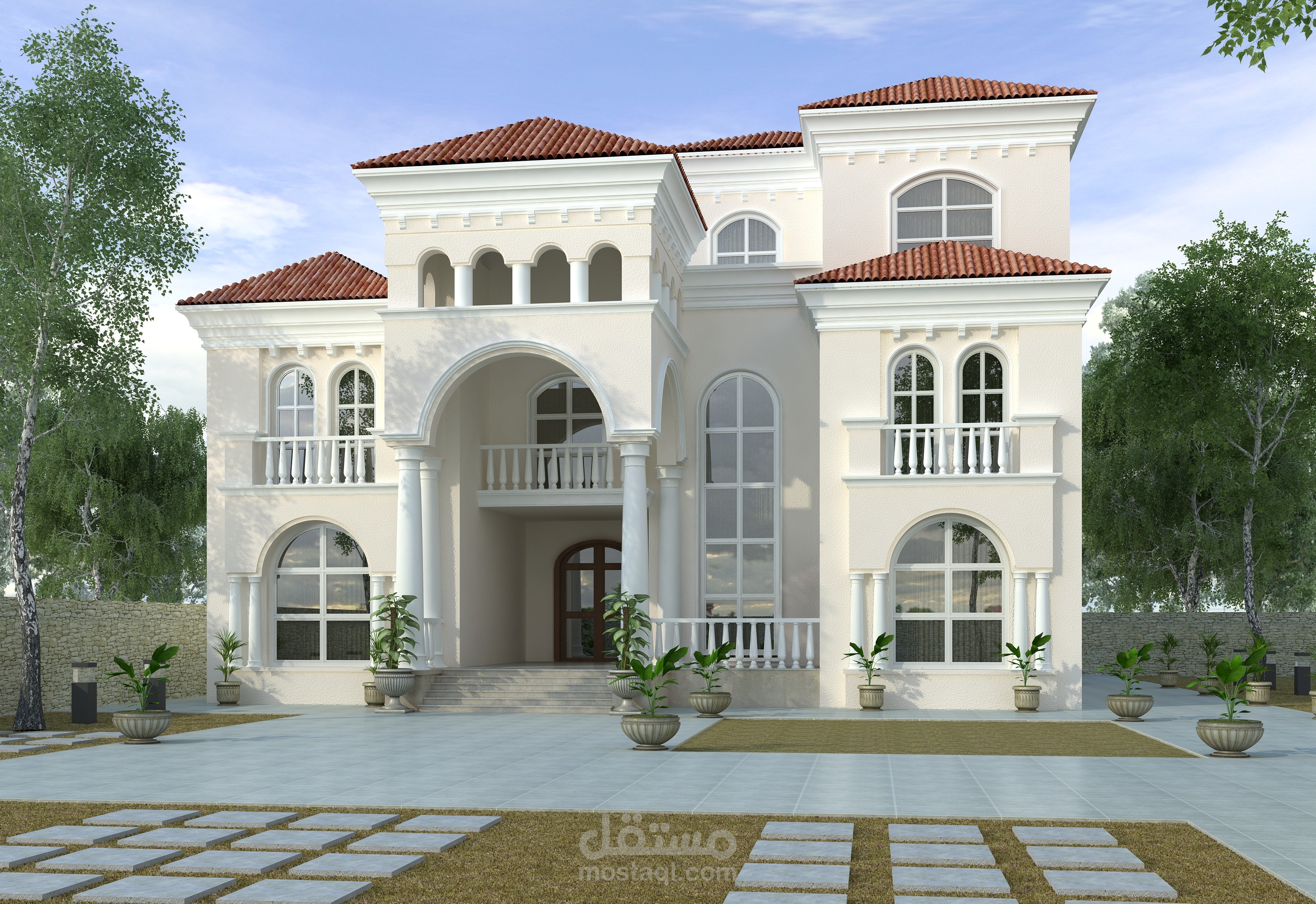 تصميم خارجي سكني في السعودية