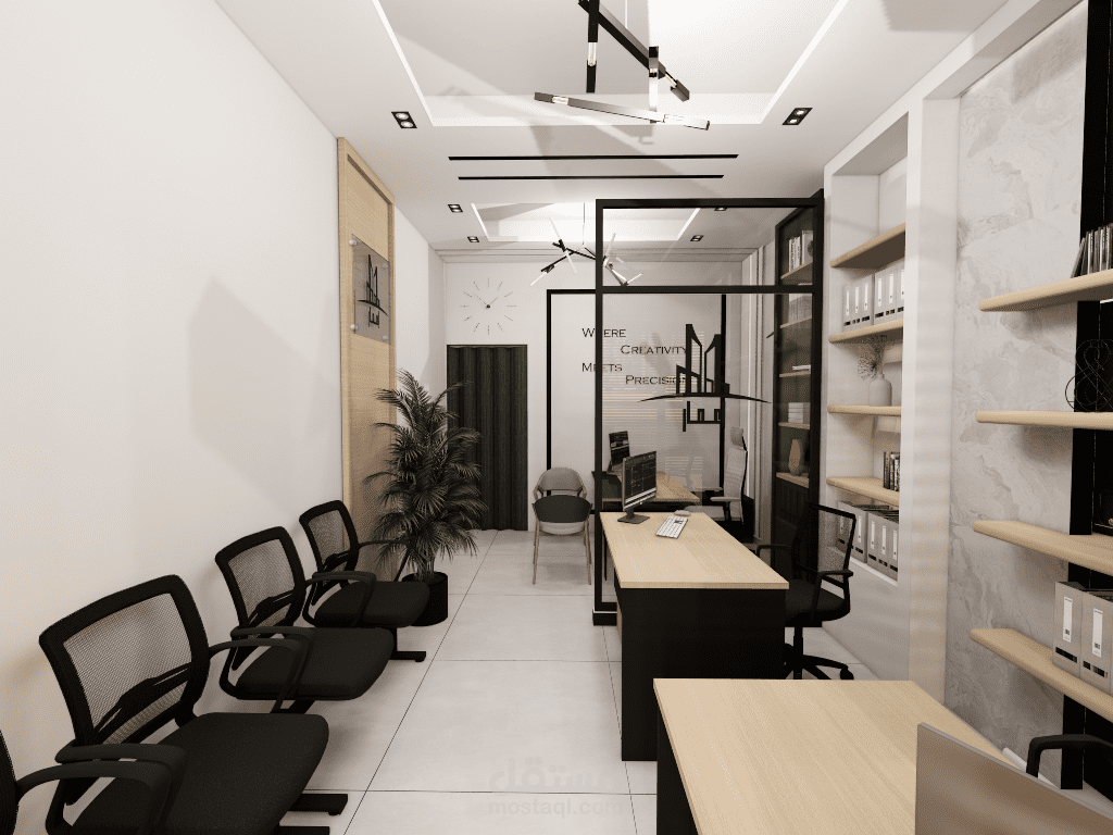 تصميم مكتب هندسي