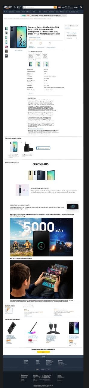 Redesign Samsung Galaxy 06 page