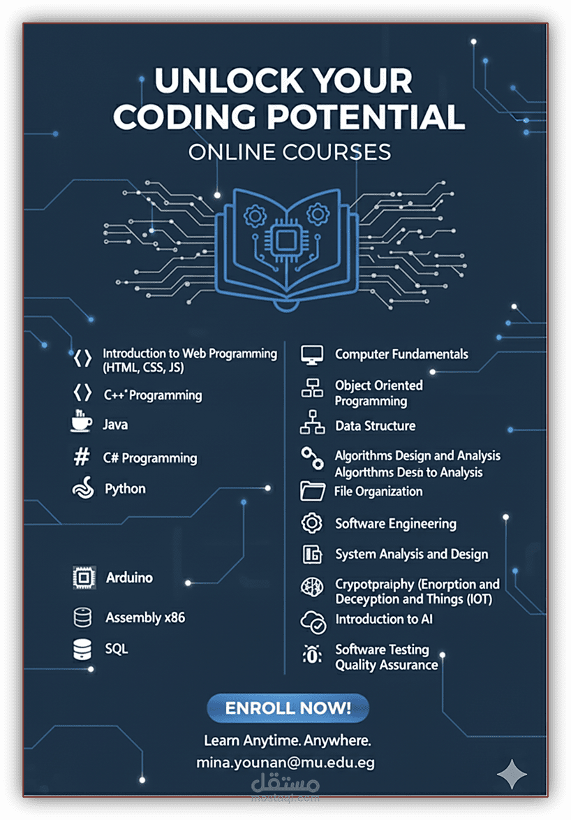 تدريس وتعليم مقررات علوم الحاسب / الحاسوب