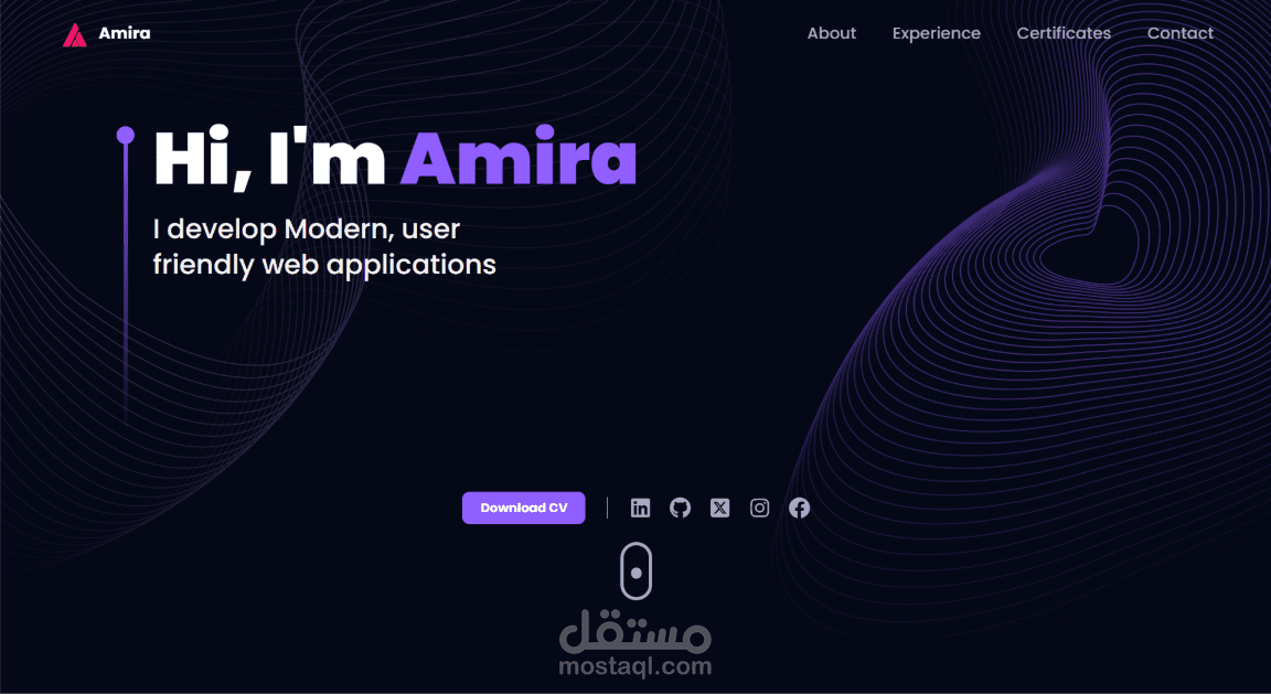 برتفوليو احترافى