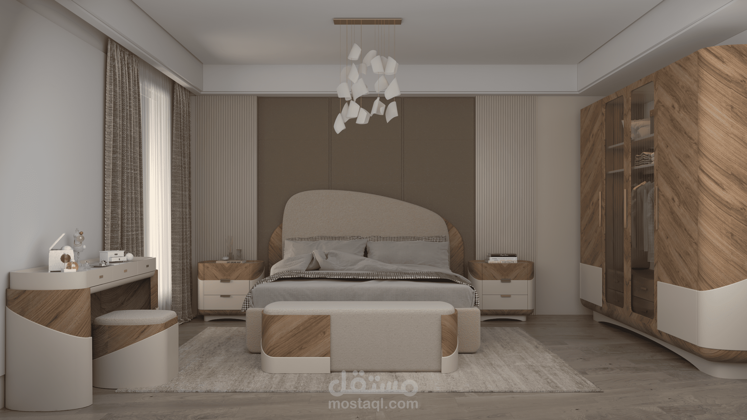 تصميم غرفة نوم مودرن