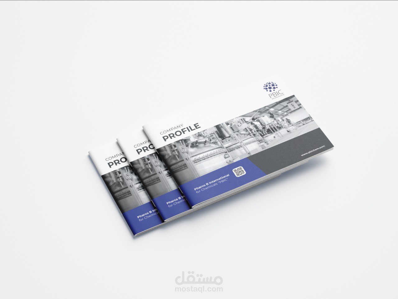 تصميم بروفايل شركة إحترافي Company profile