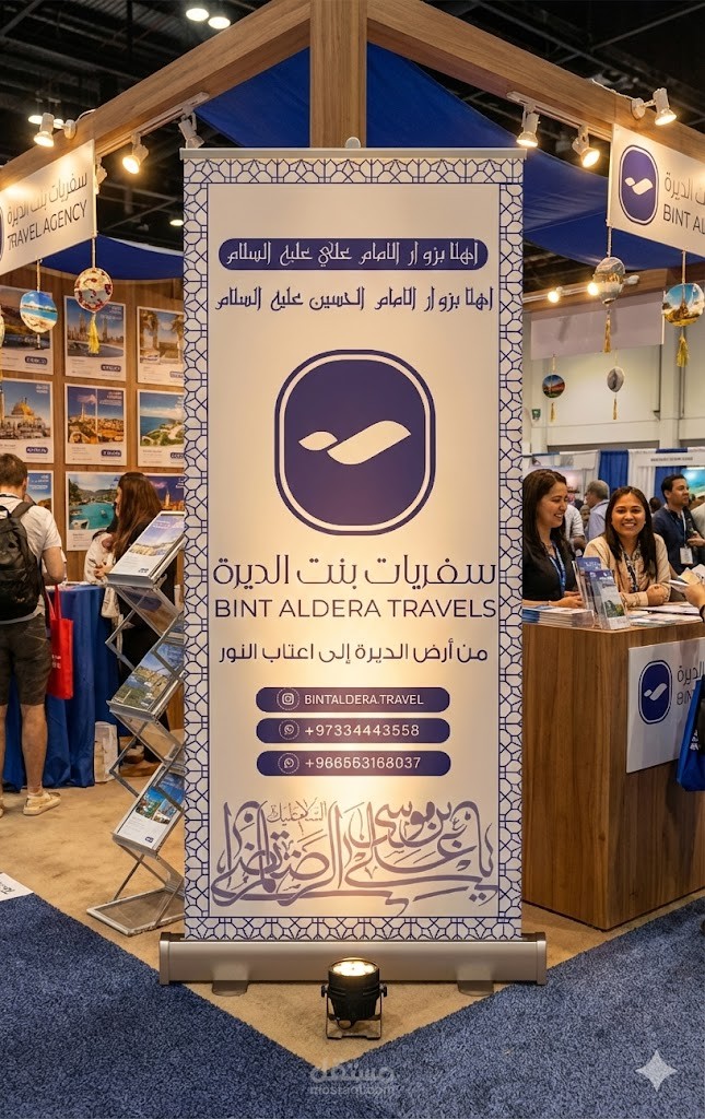 تصميم rollup / روول اب / flags/ بنارات اعلانية للمعارض والمناسبات