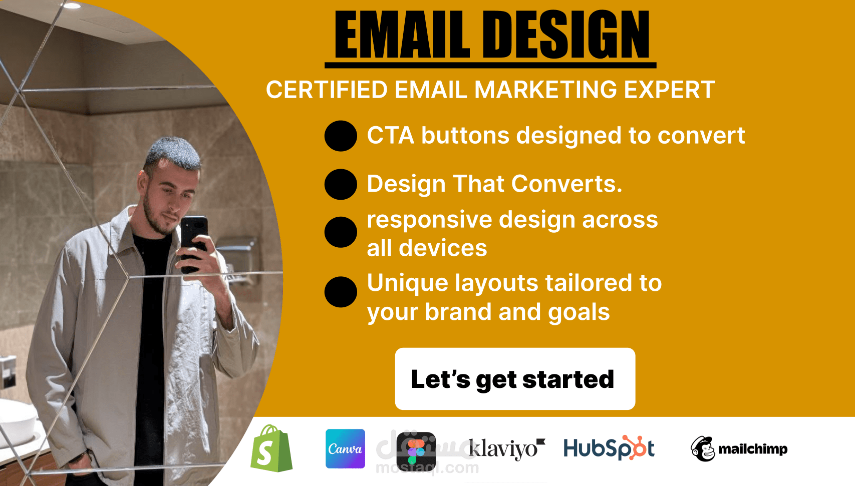 تصميم وتنفيذ حملات بريد إلكتروني كاملة Email 2