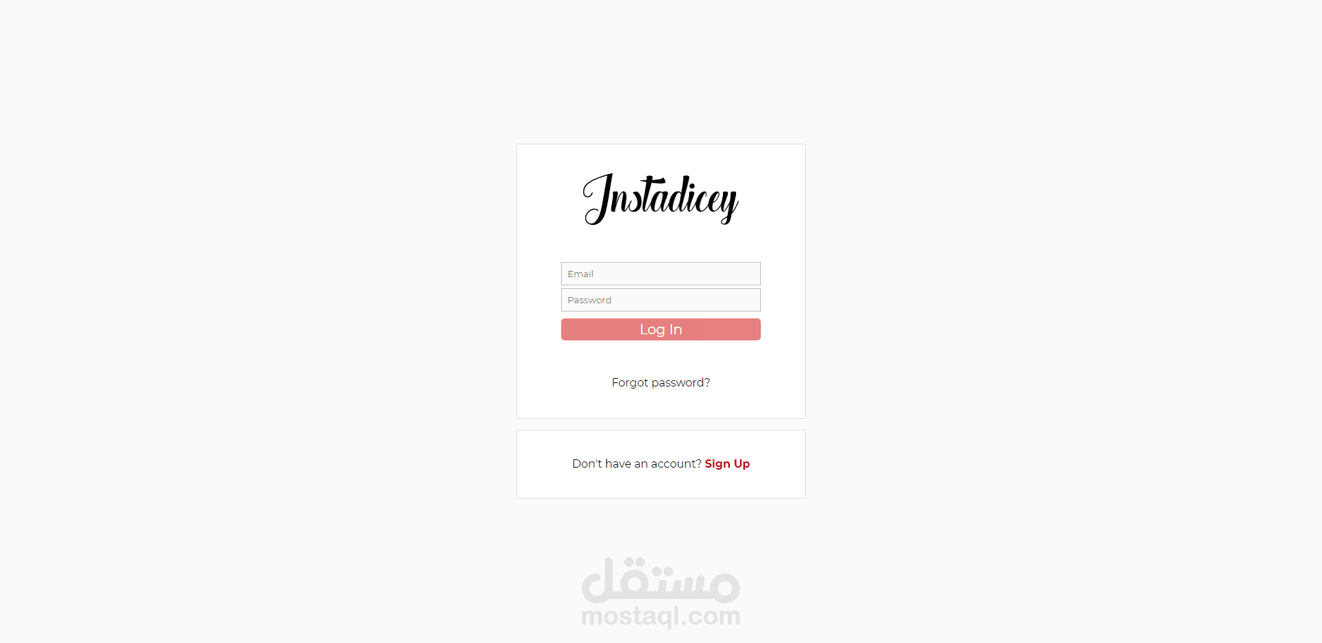 Instadicey (Instagram Clone)