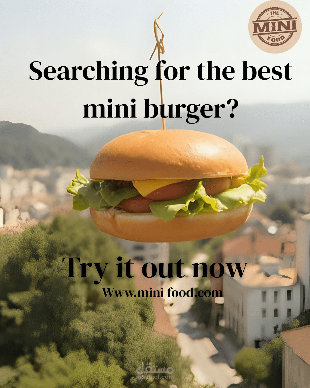 Mini Food | Mini Burger Ad