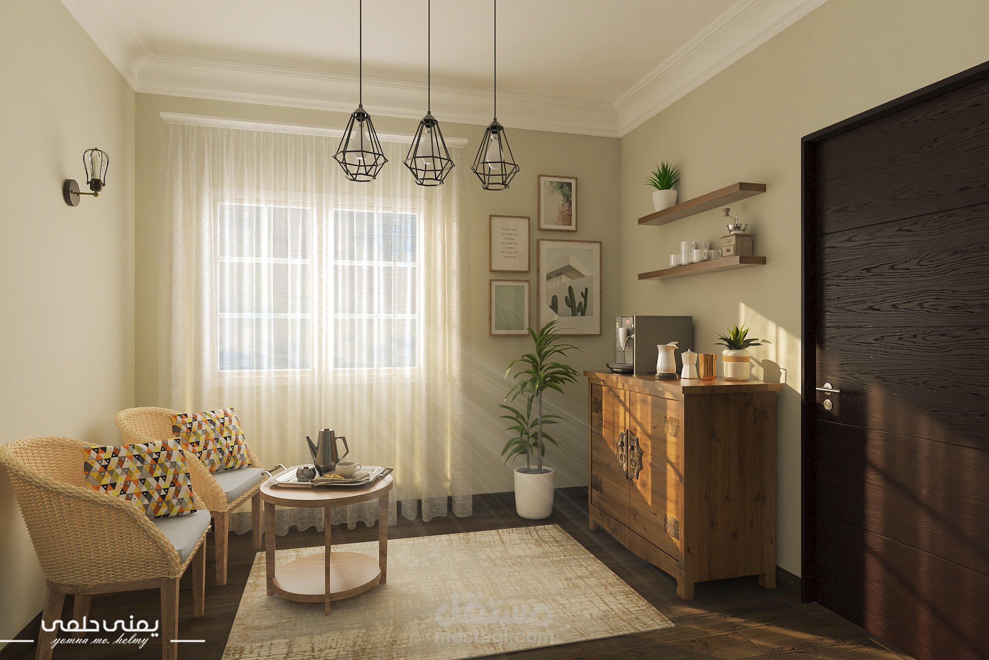 تصميم coffee zone