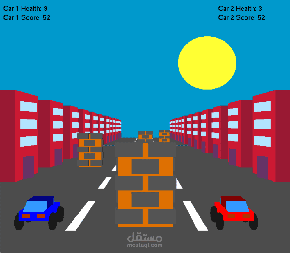 Simple Multiplayer Car Game