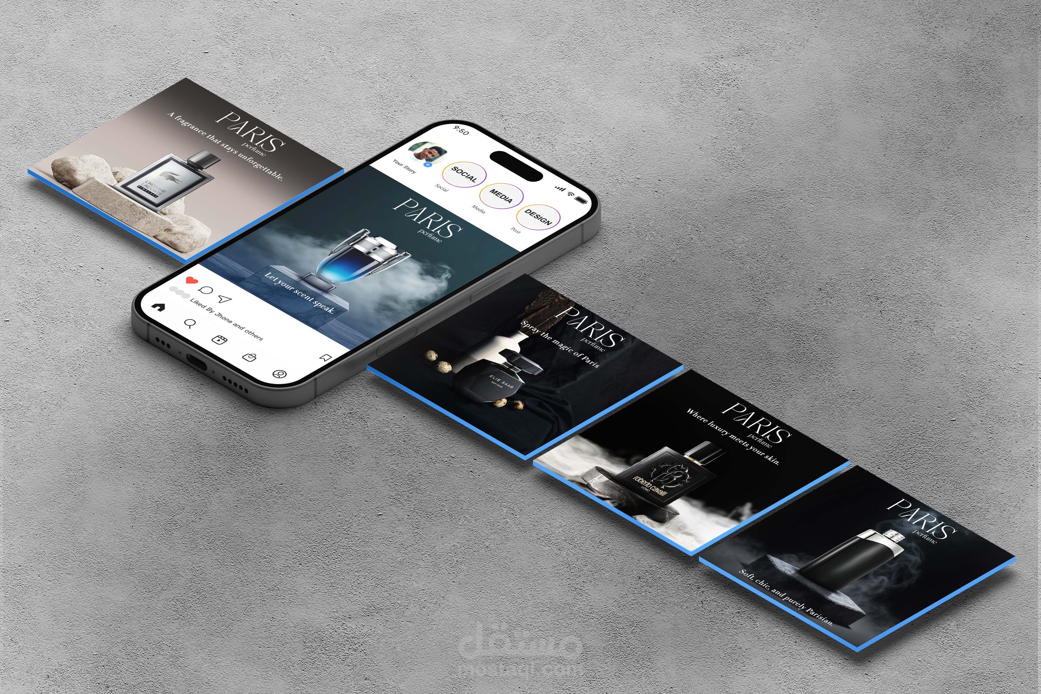 بيرفيوم ديزاين لبراند باريس برفيوم