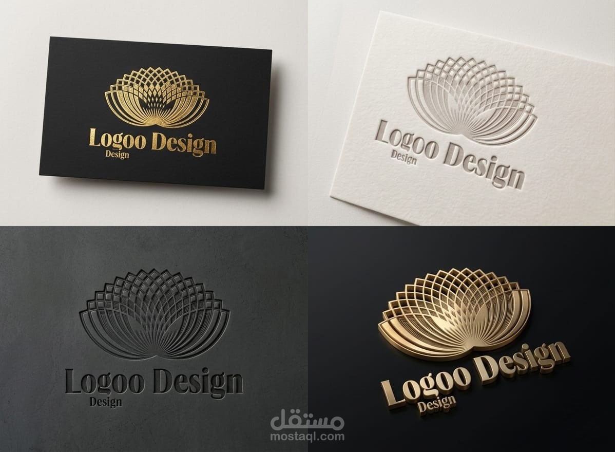 تصميم لوجو بشكل عصري