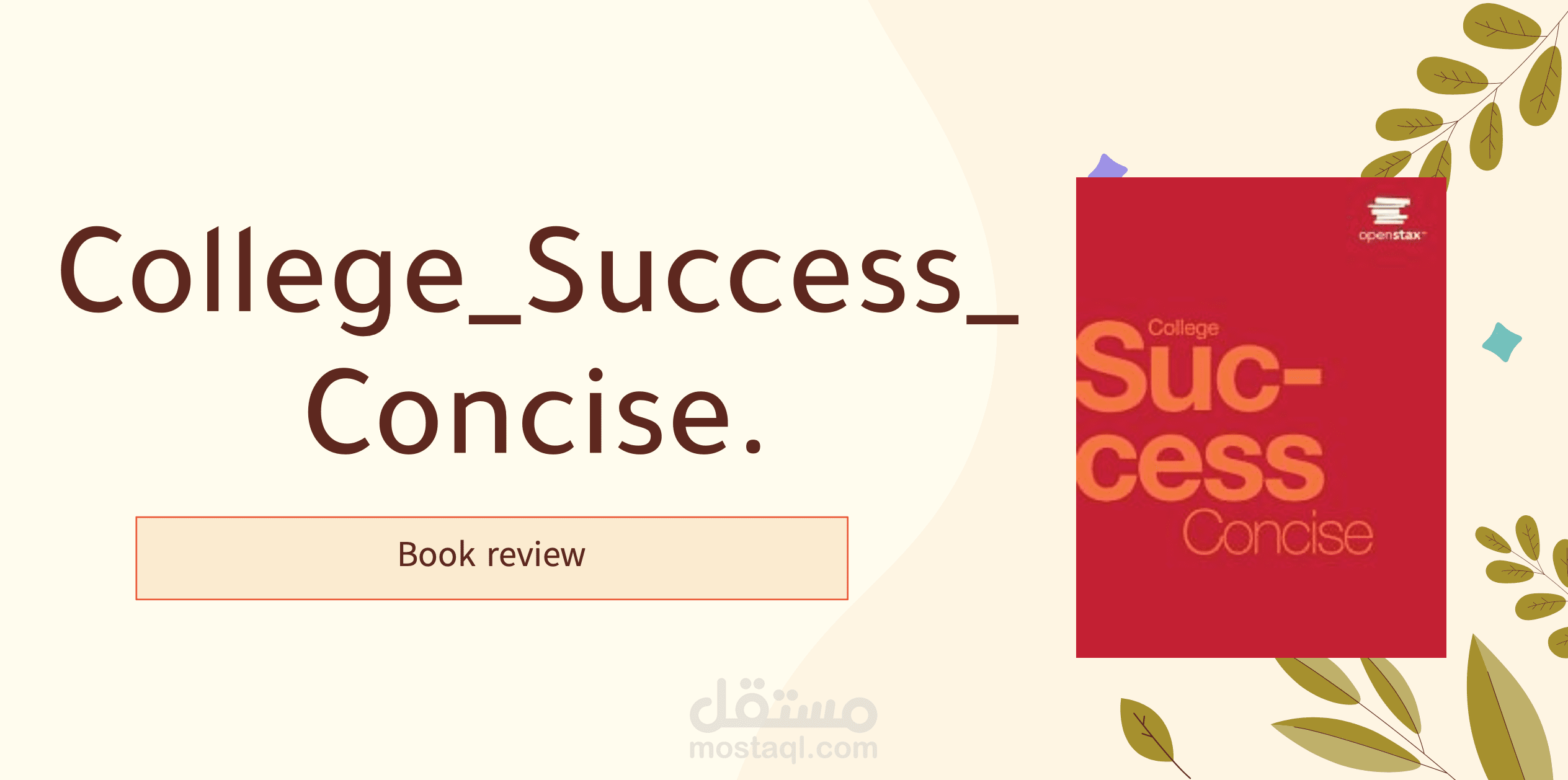 English Book Review Presentation – Professional PPT Design