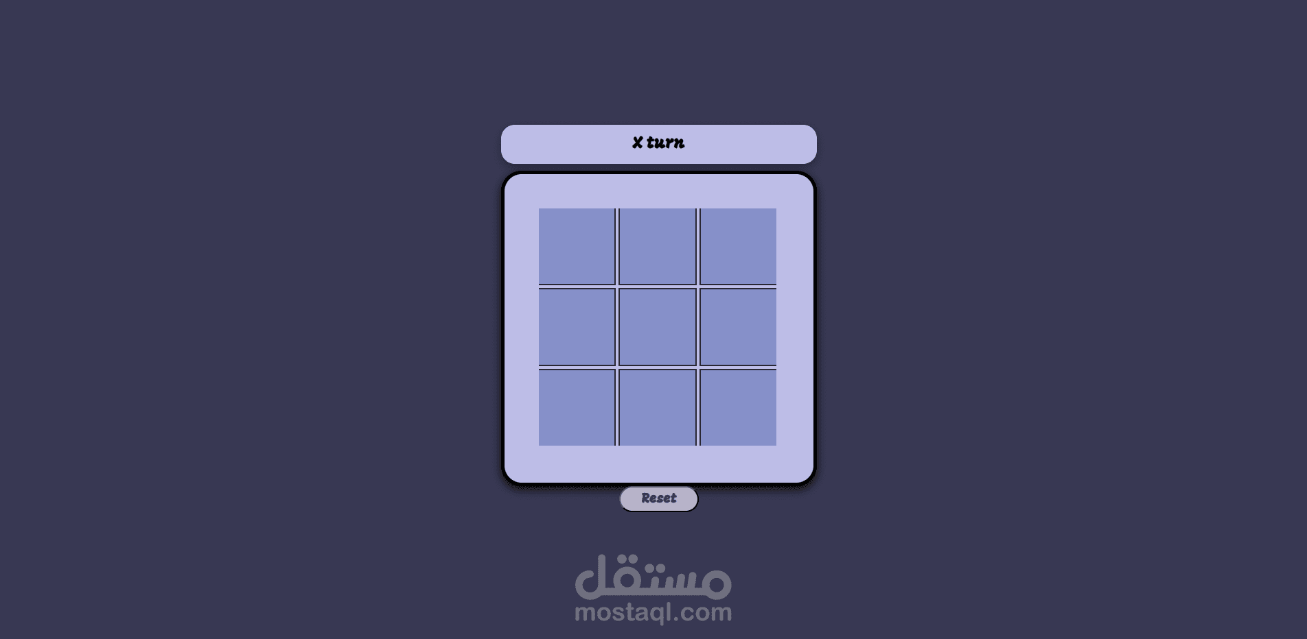 Tik-Tak-Toe - لعبه اكس اوه