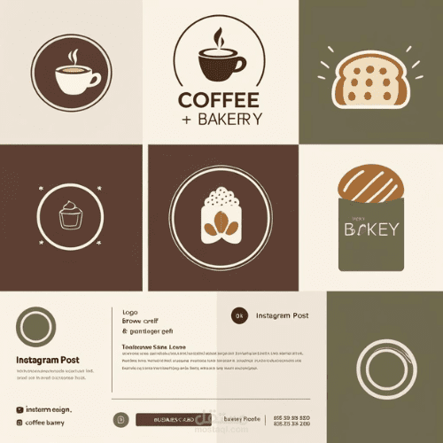 مصمم هوية بصرية لمقهى ومخبز