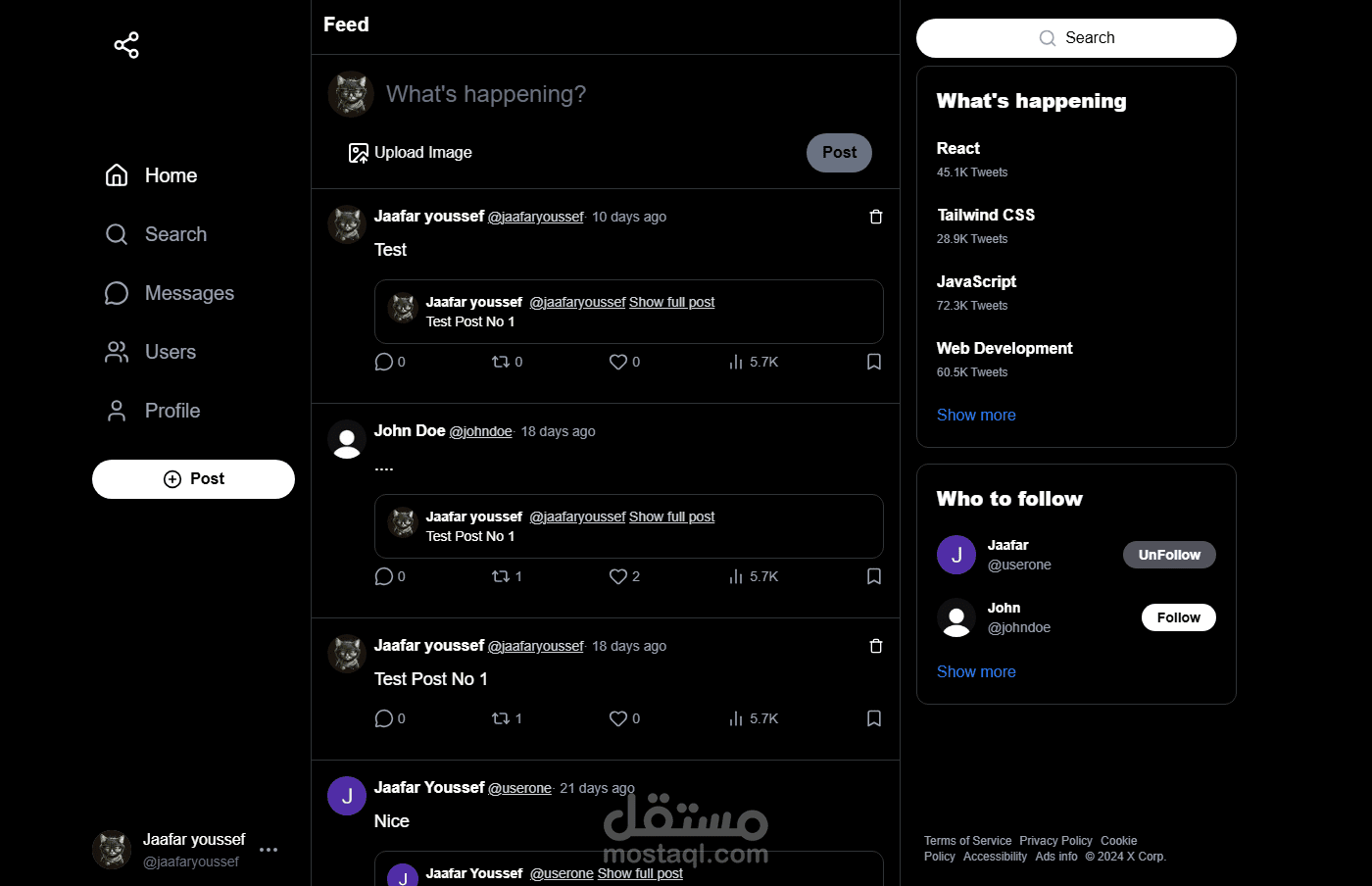 Share – Social Media Website (Next.js 15)