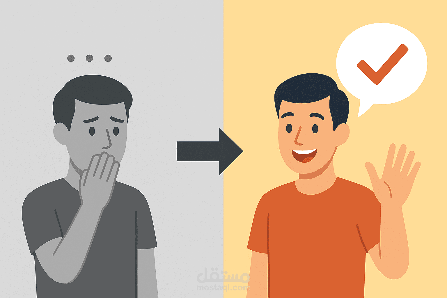 من المتابعة الى الانتماء