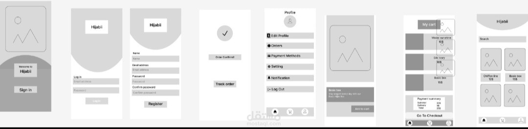 High-Fidelity UI Design for App