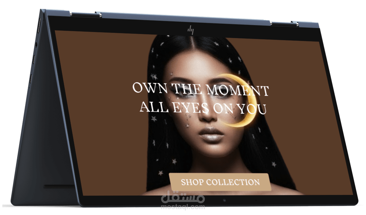 Eclipsa – Luxury Cosmetics Landing Page Design