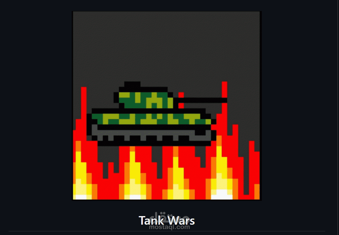 Graphics project using OpenGL library coded in python, Tank Wars,