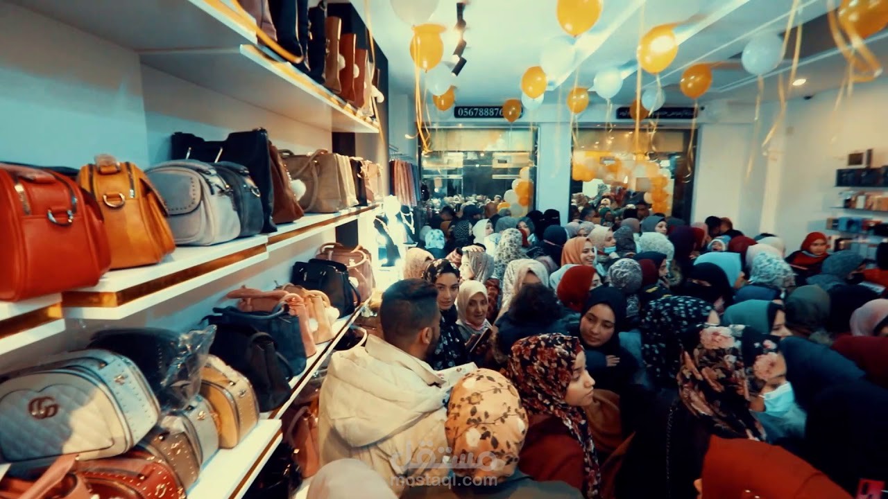 موناتج فيديو لصالح معرض ستوري ستور لمستحضرات التجميل