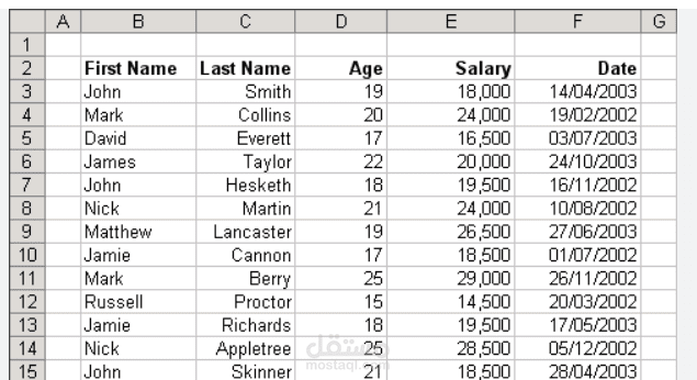 Data Entry and Data Organization Project