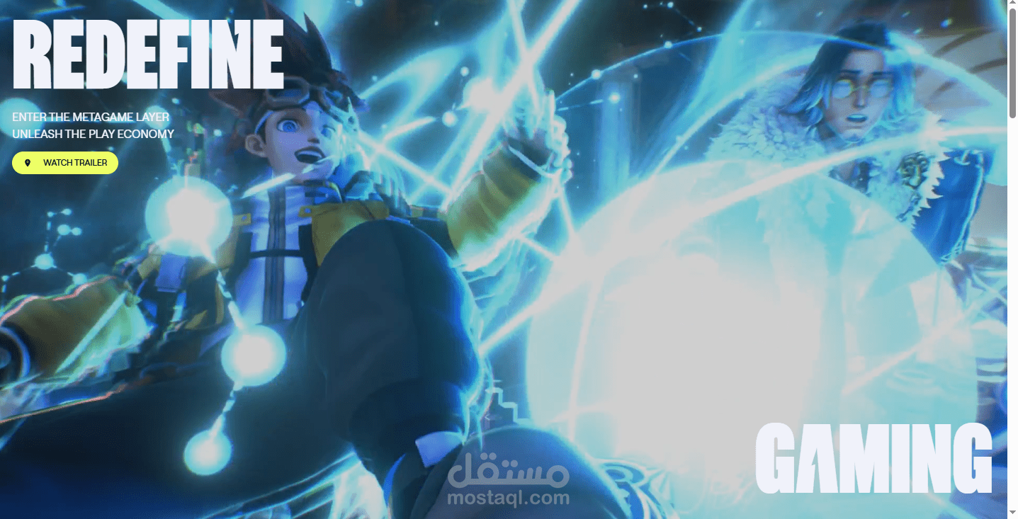 نسخة من موقع مصنف ضمن أفضل مواقع الأنيميشن Zentry