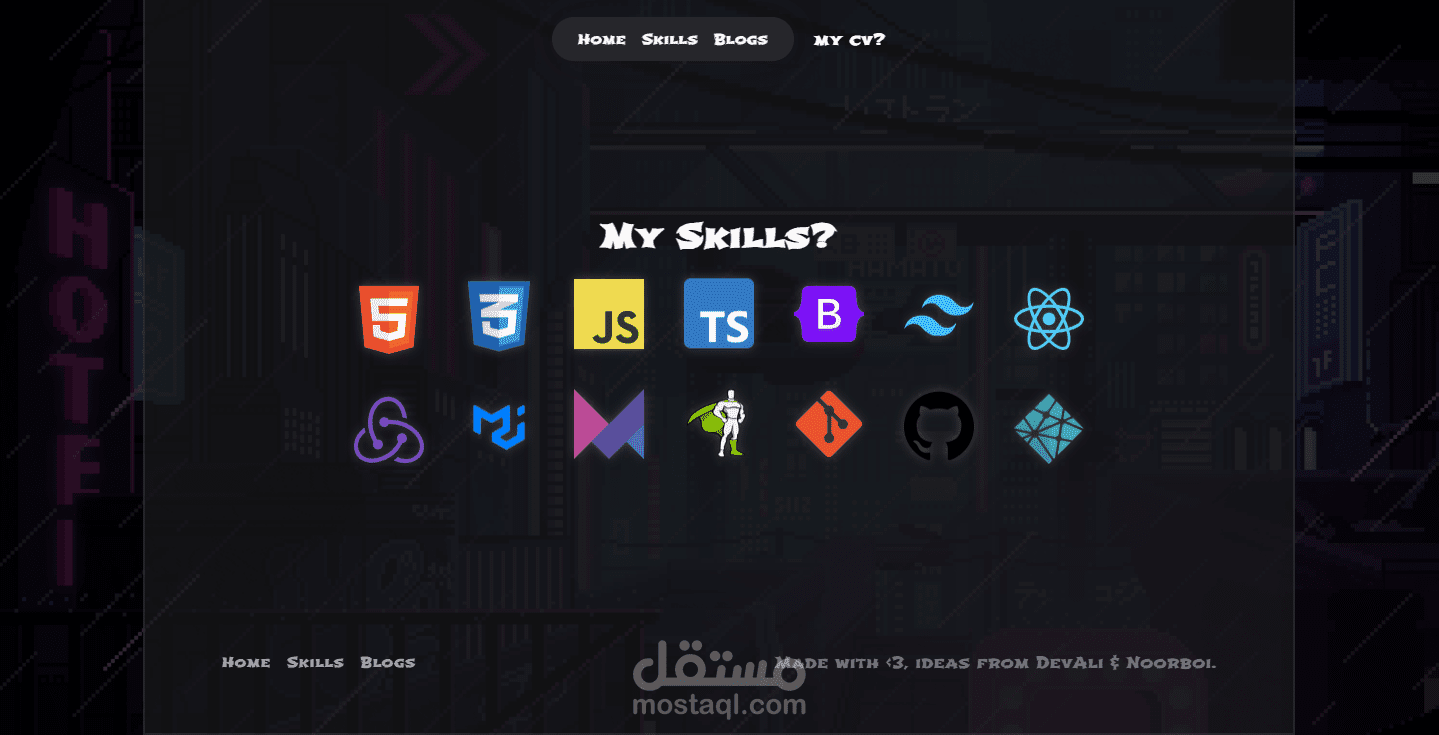 معرض أعمال بأنيميشن