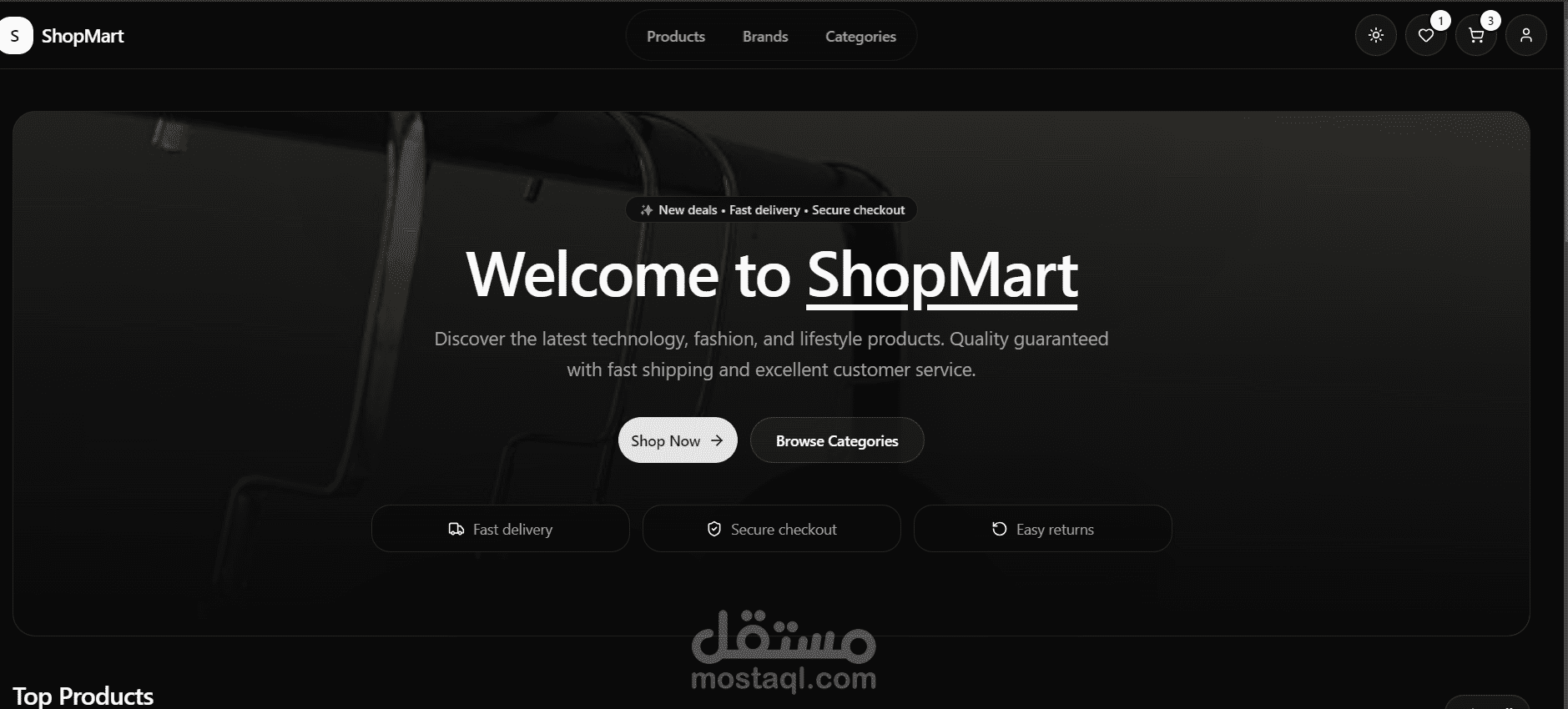 E-commerce project