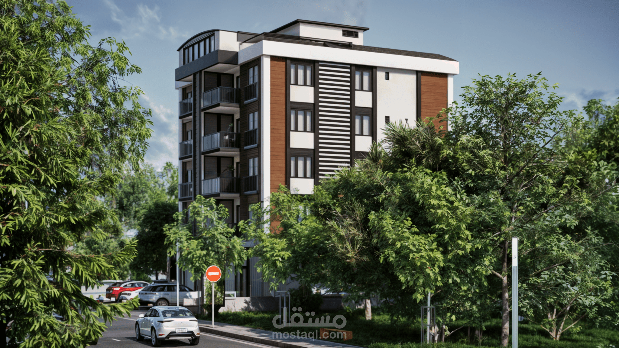 مقر إقامة غول – التصميم المعماري والرسوم المتحركة ثلاثية الأبعاد