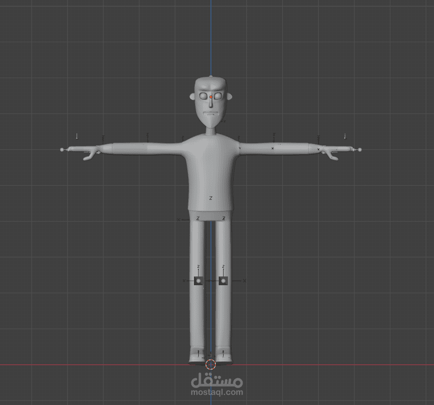 شخصية 3D  بالتفاصيل