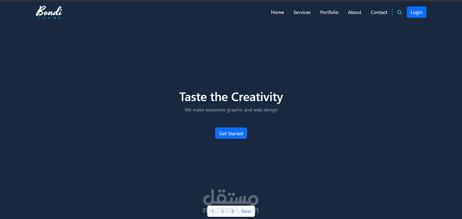 Template practicing in it bootstrap , css3 and html5