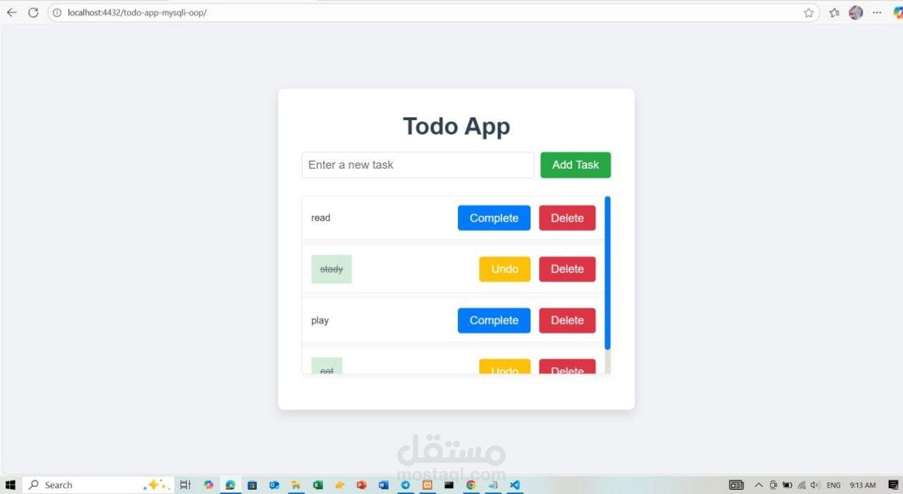To-Do List Application