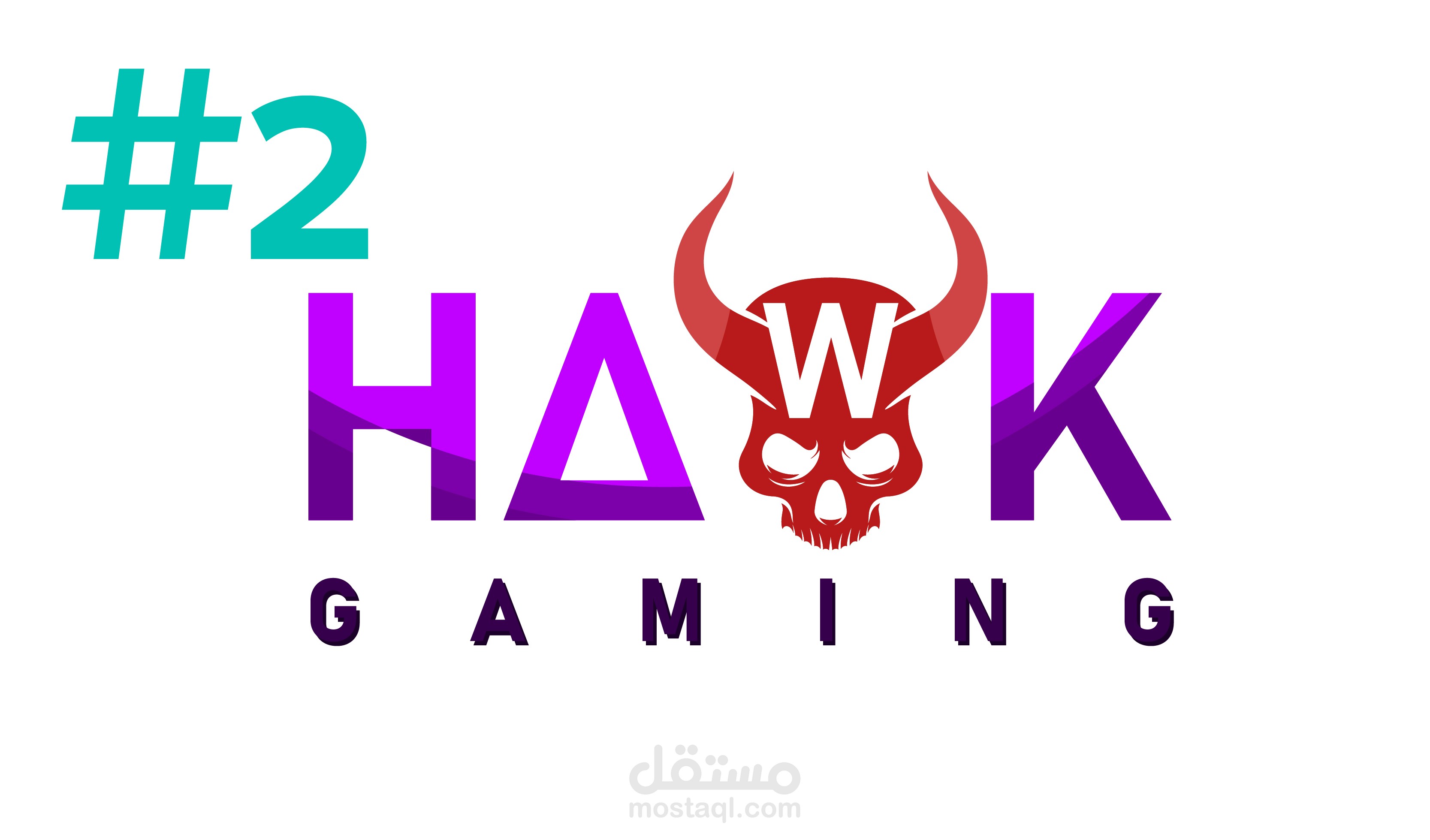 2. تحريك شعار ( لقناة يوتيوب خاصة باللعاب)