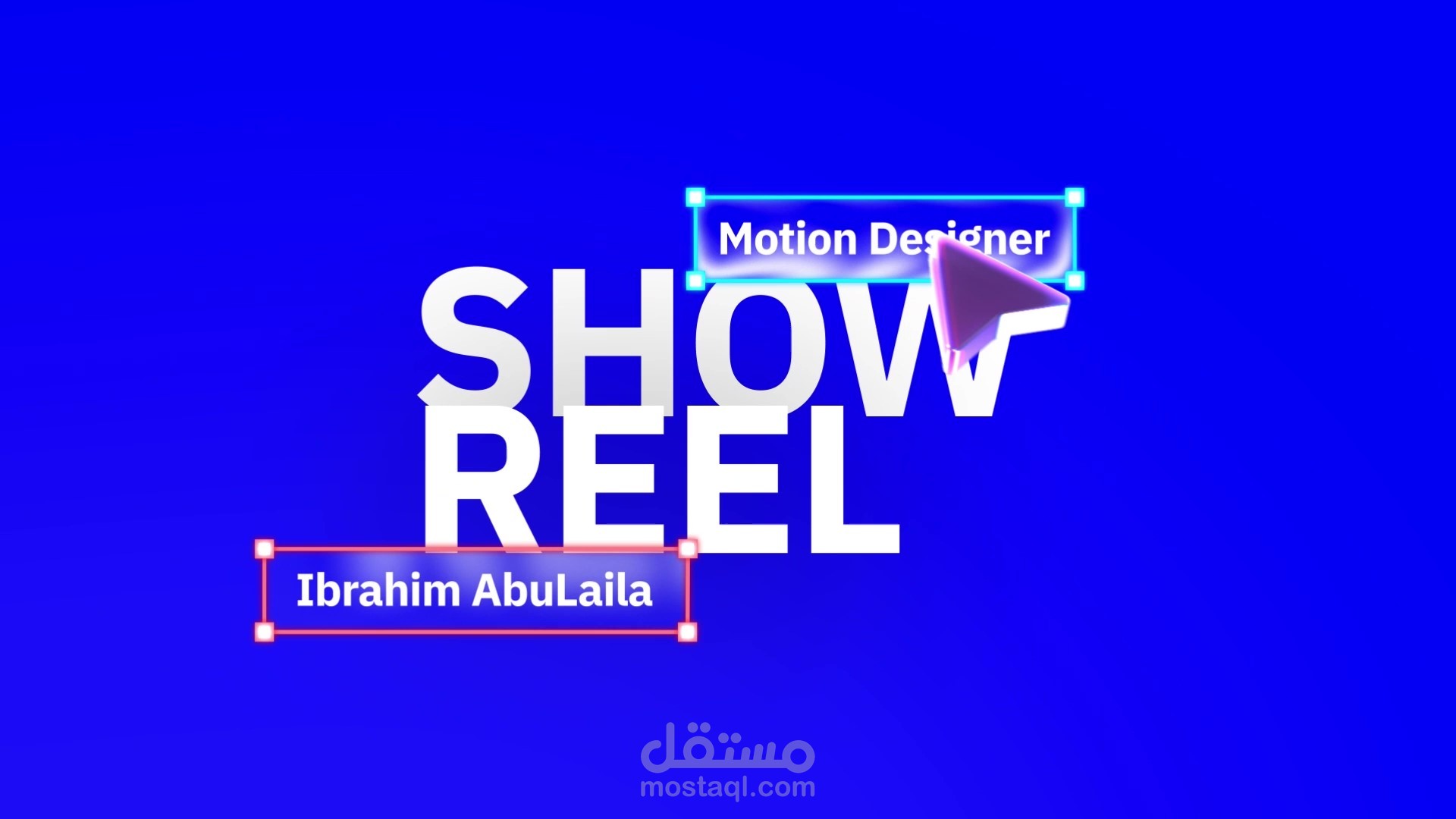Show Reel شو ريل للاعمالي