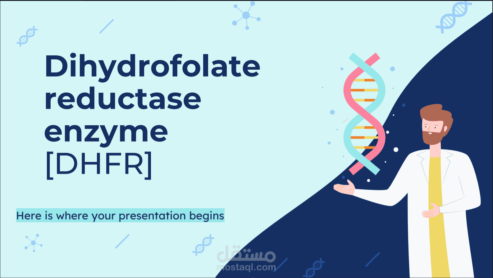 Dihydrofolate reductase enzyme