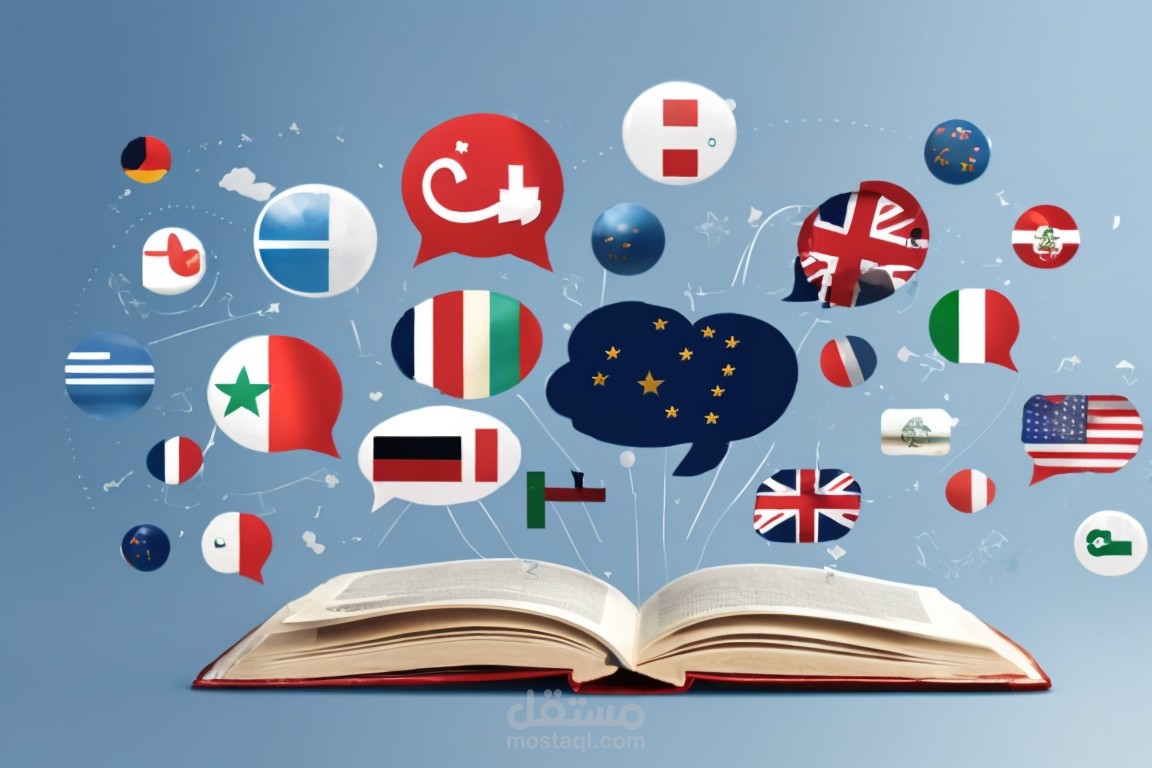 “ترجمة احترافية متعددة اللغات”