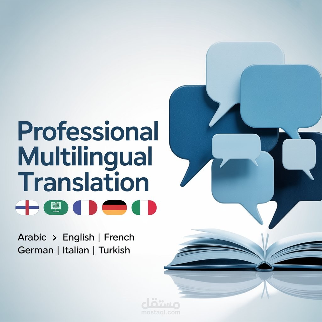 ترجمة احترافية متعددة اللغات