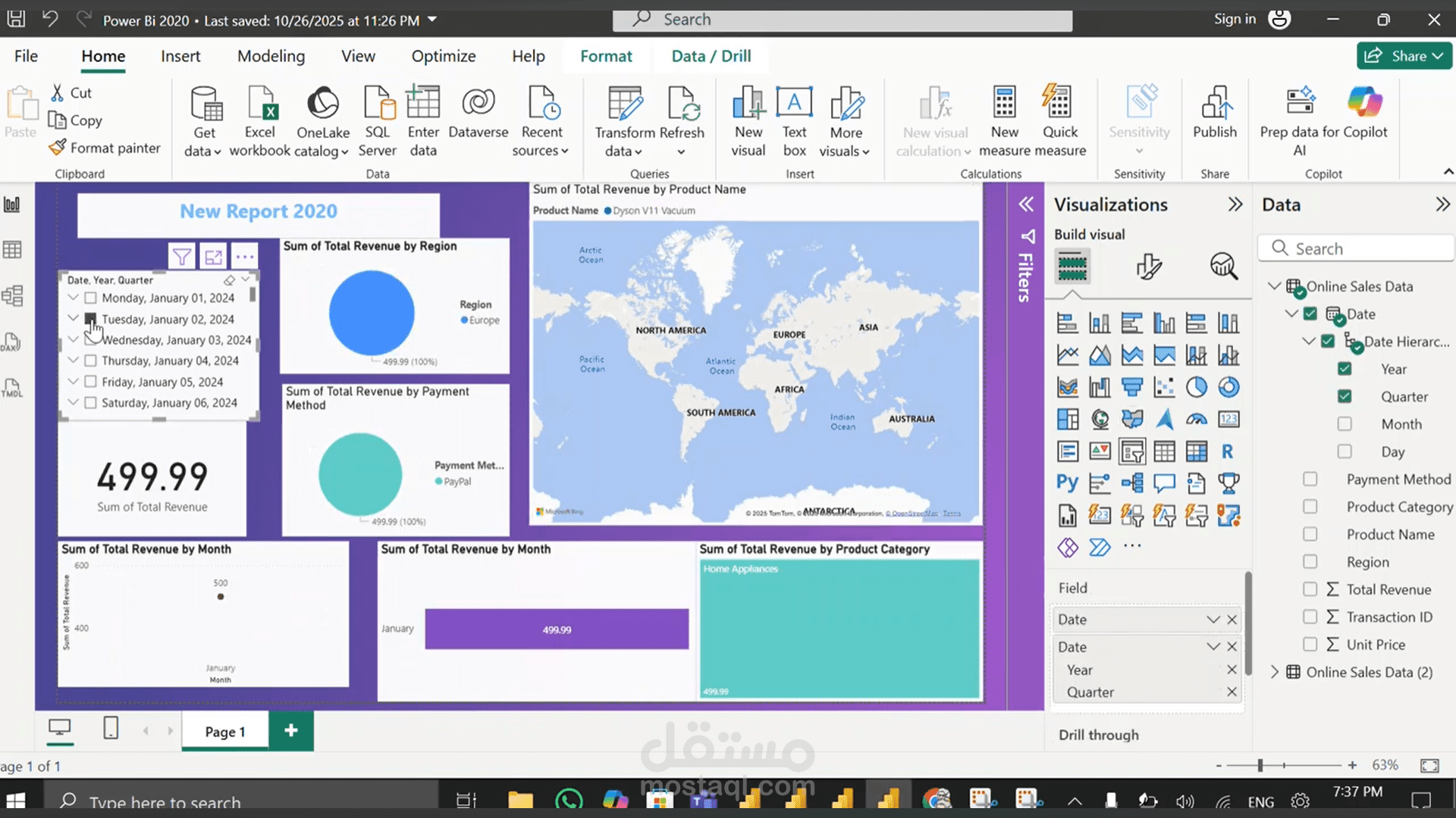مشروع تحليل بيانات متكامل (SQL, Python, Excel & Power BI)