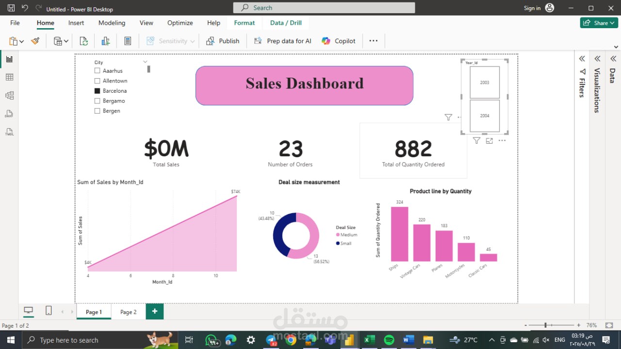 Sales Analysis