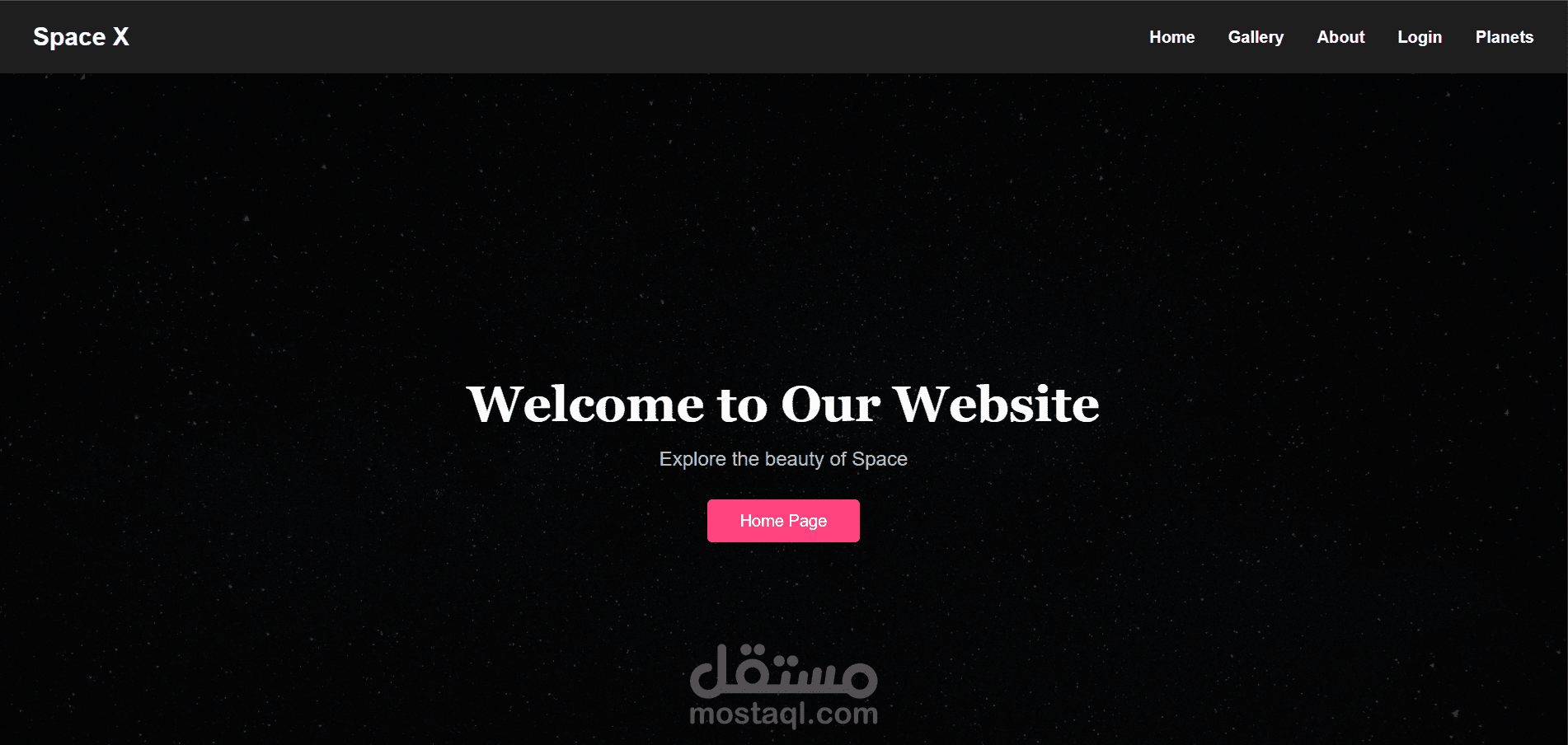 Space Website