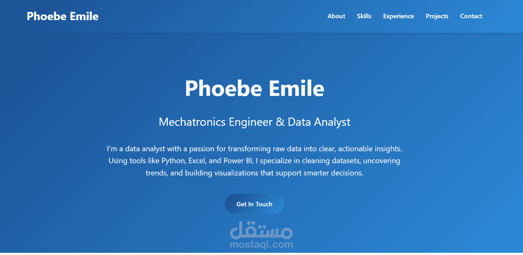 portfolio website