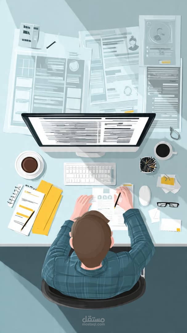 تصميم وتنسيق سيرة ذاتية احترافية (Infographic) بتصاميم جذابة وحديثة.