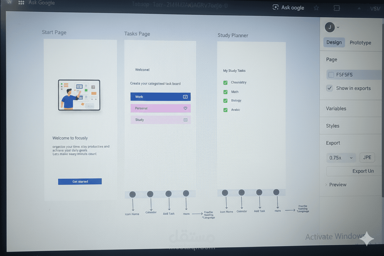 To-Do List mobile app UI/UX design