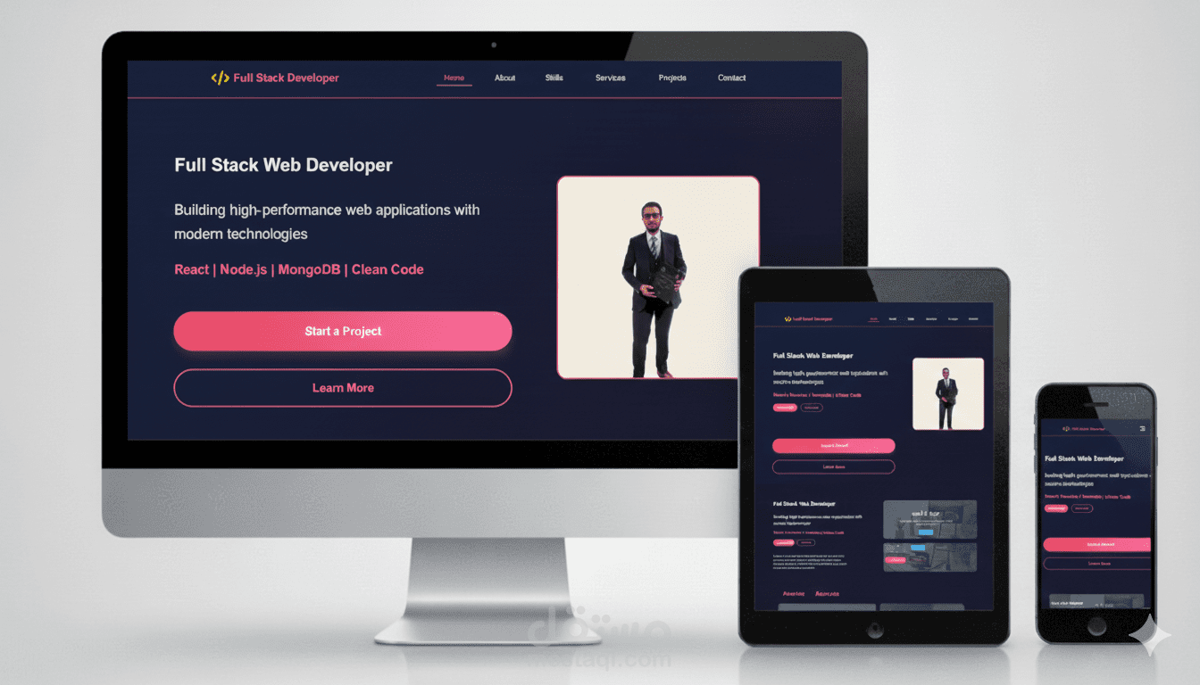 Portfolio احترافي