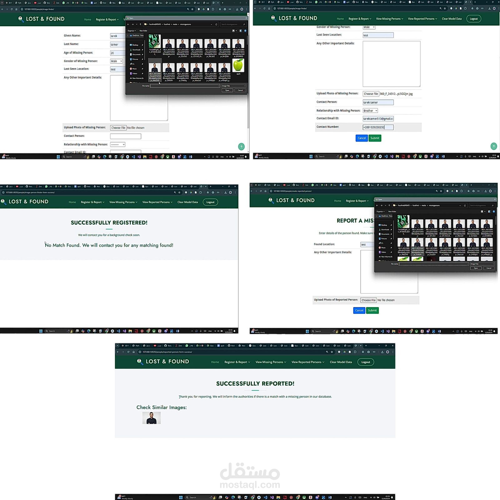 CBIR-Based System for Locating Missing People and Objects