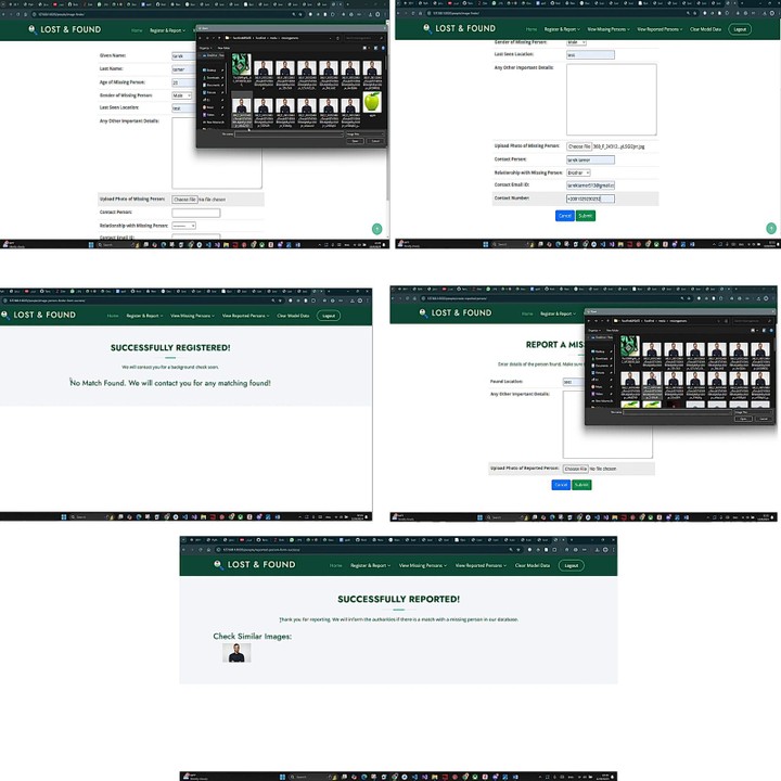 CBIR-Based System for Locating Missing People and Objects